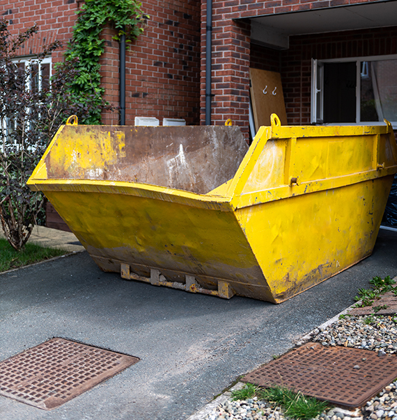 Midi skip hire for home renovations Openshaw